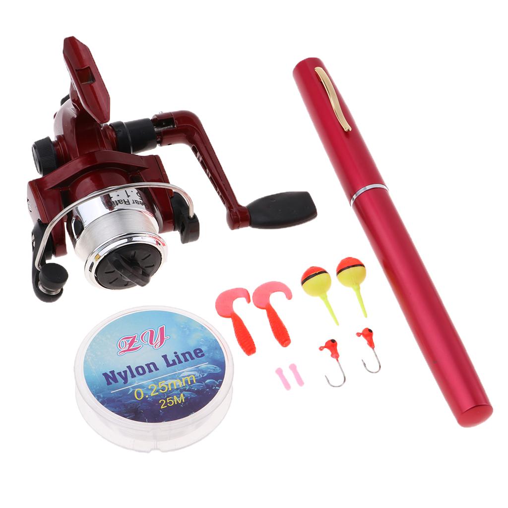 Fishing Rod Spinning - Mini Portable Pocket Fishing Pen Rod