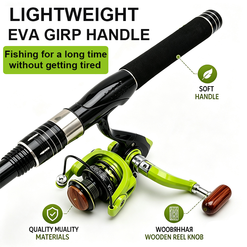 Spinning Fishing Rod and Reel  - Fishing Rod Spinning recension och pris