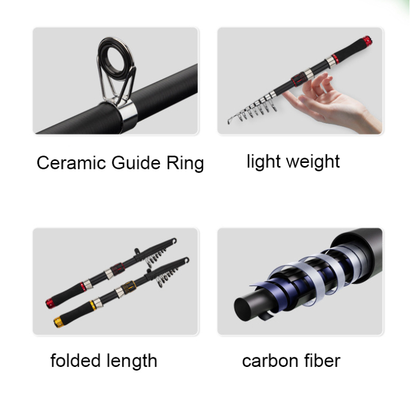 Carbon Fiber Fishing Rod 2.1m  - Fishing Rod Carbon Fiber recension och pris
