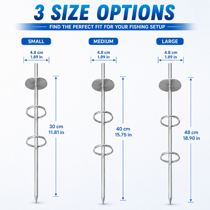 Double Ring Fishing Rod Holder - Fishing Rod Rack recension och pris