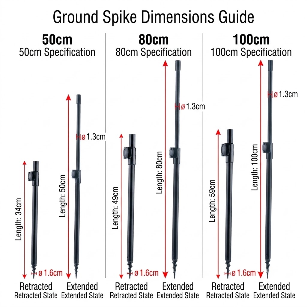 Telescopic Fishing Bank Stick  - Fishing Rod Rack recension och pris