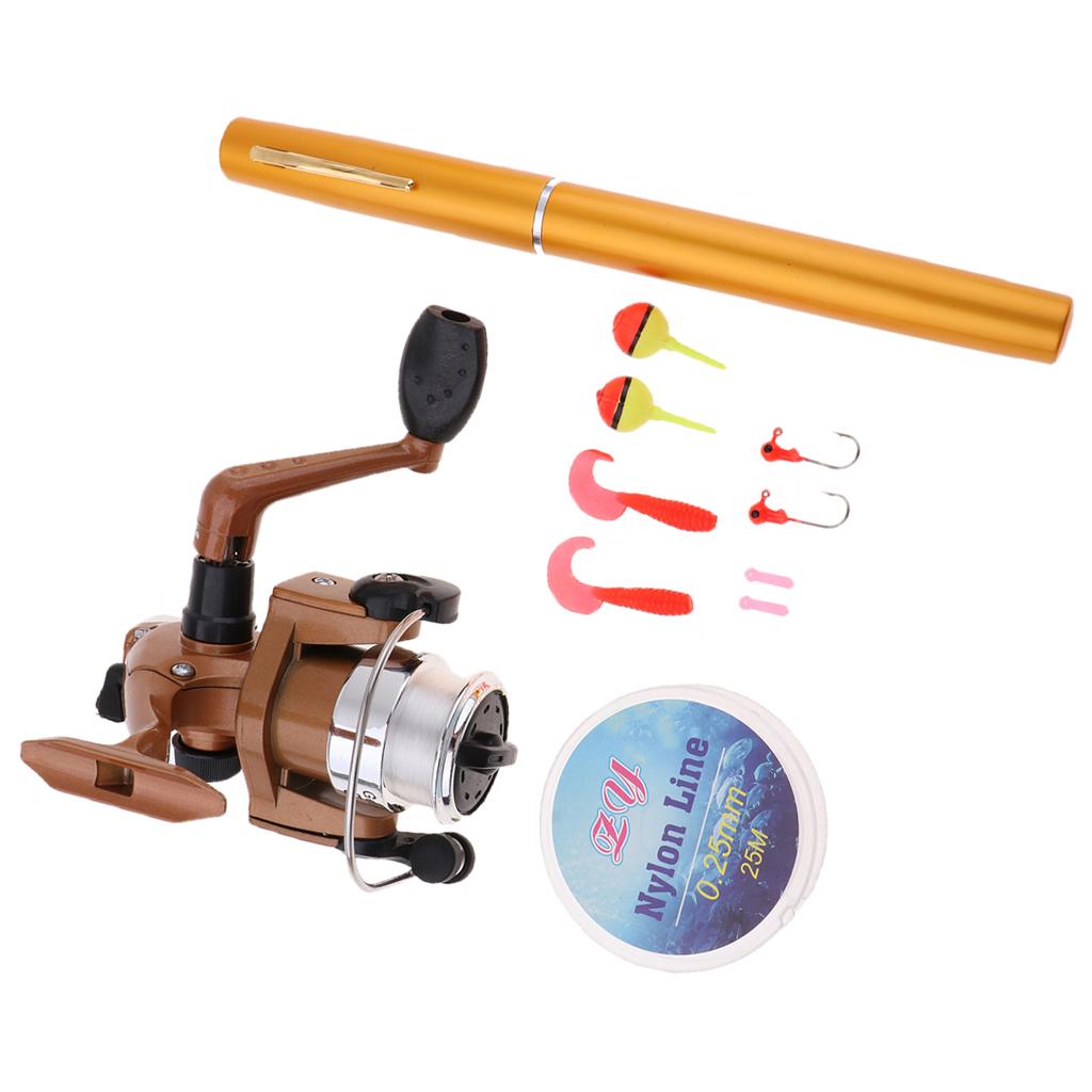 Mini Portable Pocket Fishing P - Fishing Rod Spinning recension och pris