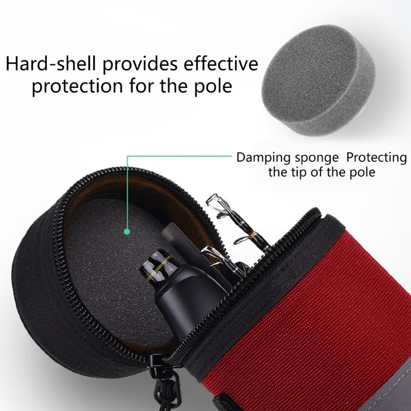 Portable Fly Fishing Rod Case  - Fishing Rod Fly recension och pris