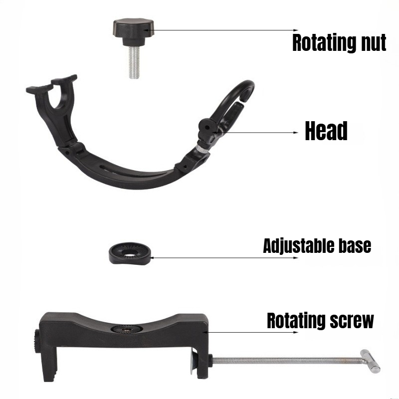 360° Rotating Adjustable Heavy - Fishing Rod Travel recension och pris