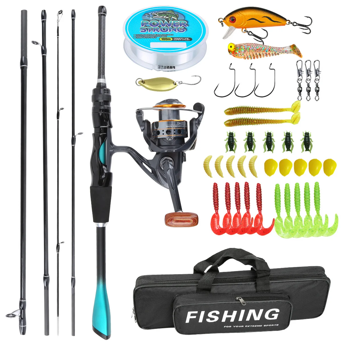 1.8M Carbon Fiber 4 Sections C - Fishing Rod Carbon Fiber recension och pris